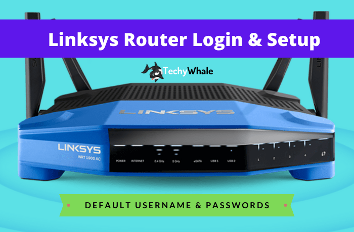 linksys router login setup