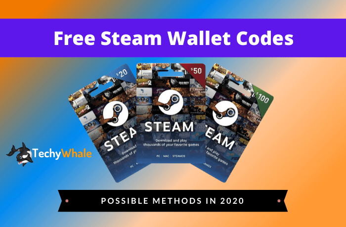Free Steam Wallet Codes 2020