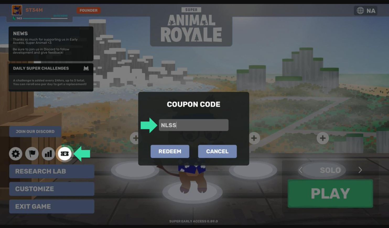 Super Animal Royale Codes
